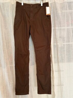 Vans Men’s Authentic Chino Slim Pants – Brown – Size 30 – New With Tags